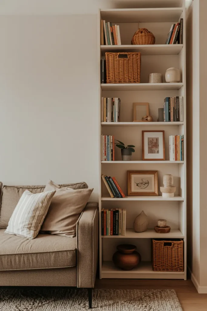 Tall Narrow Bookcase