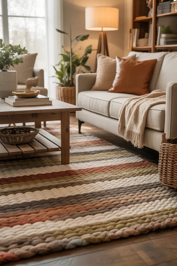 Textured Area Rugs