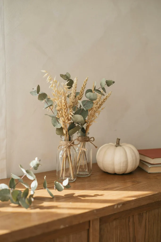 20 Budget-Friendly Fall Decorations for a Luxe Look 20 Twine-Wrapped Vases