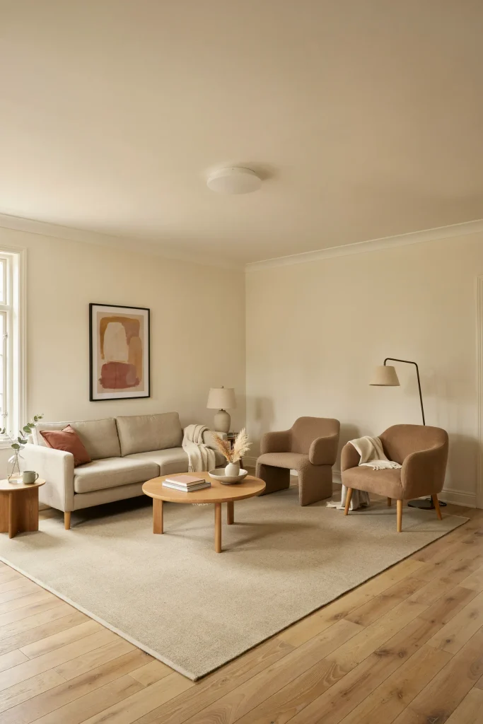Two-Zone Furniture Plan