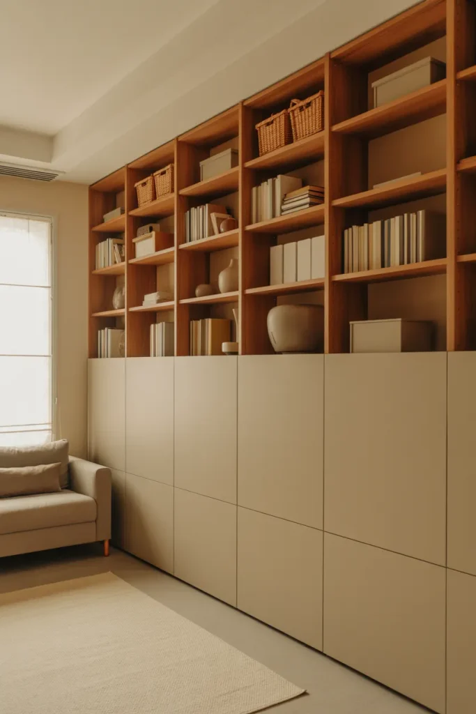 Vertical Storage Wall