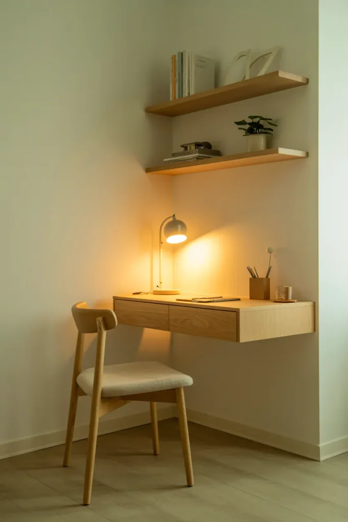 Wall-Mounted Workspace