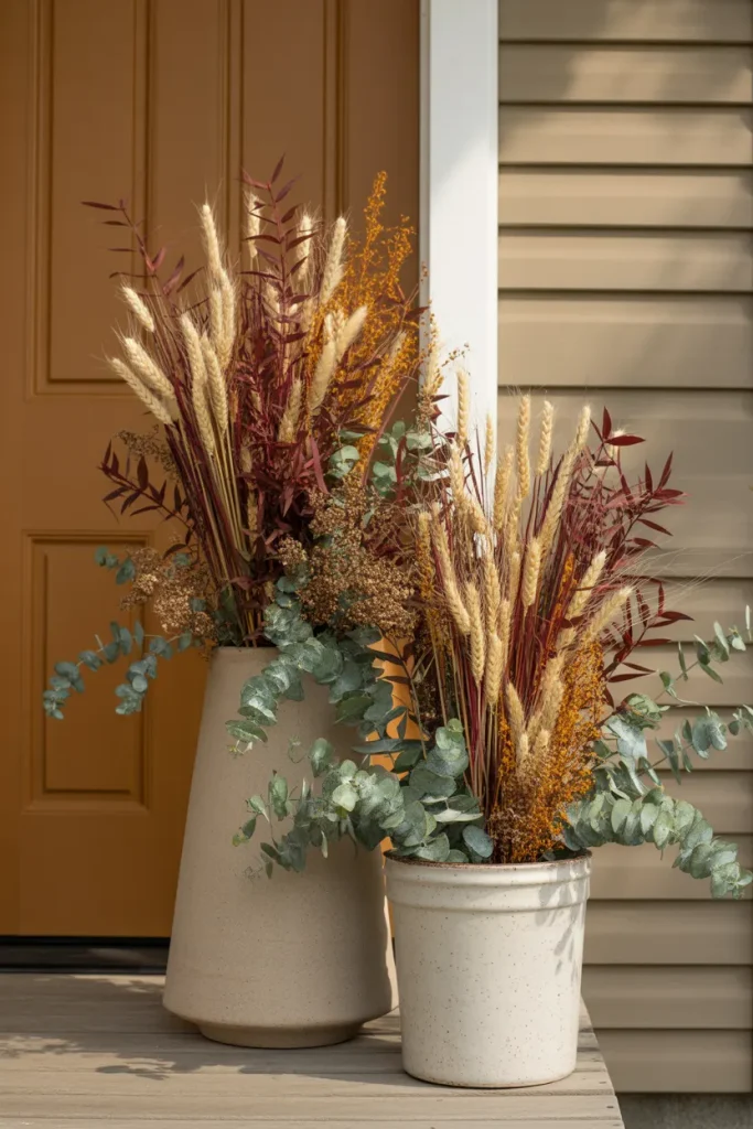 Wheat and Foliage Bunches