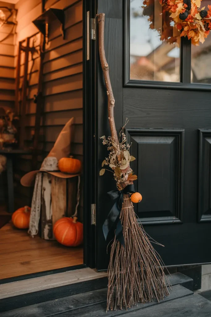 Witch Broom Entry Display