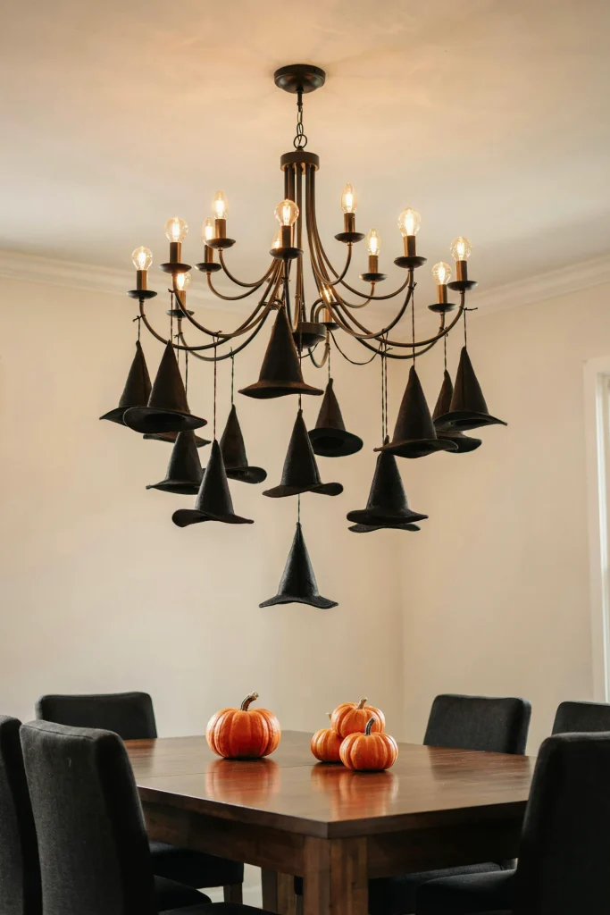 Witch Hat Chandelier