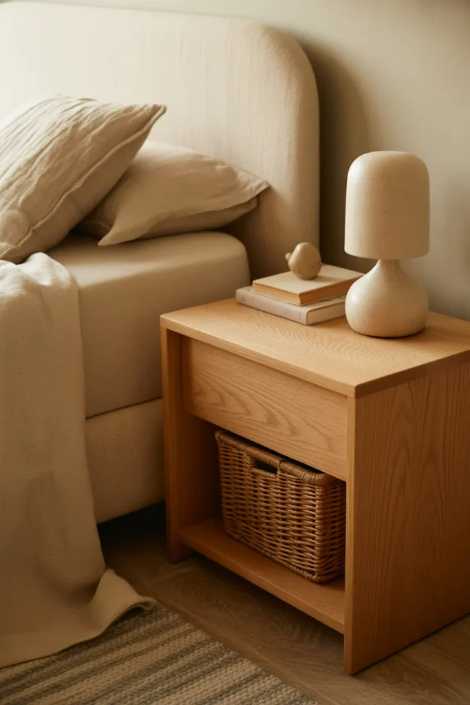 Wooden Bedside Tables 