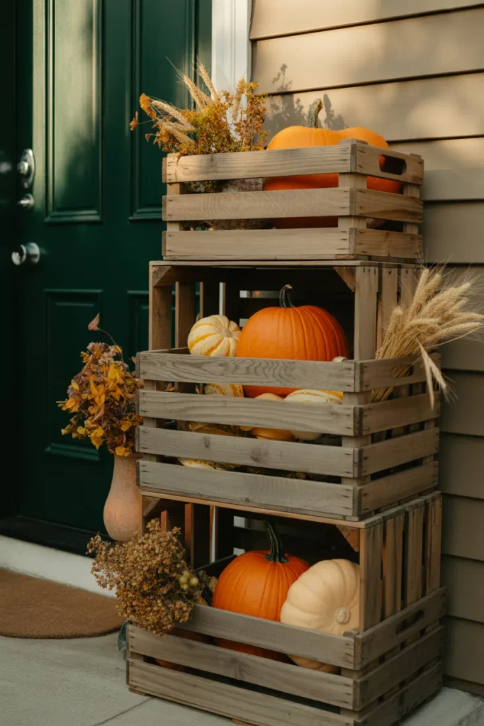 Wooden Crate Display
