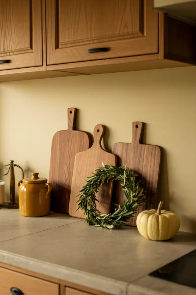 Wooden Cutting Board Wall