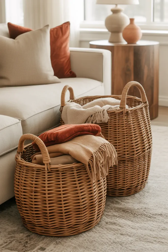 Woven Storage Baskets