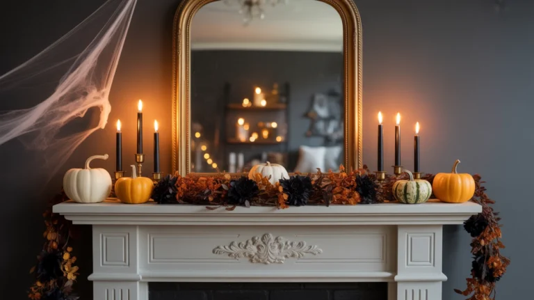 Halloween Mantel Decor Ideas
