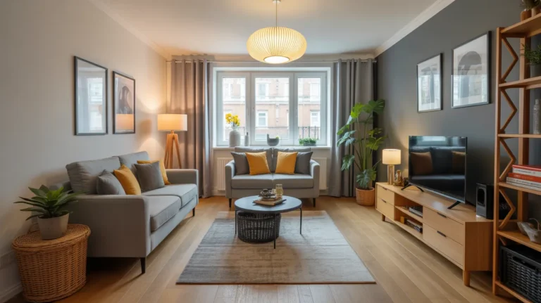 Small Living Room Arrangement