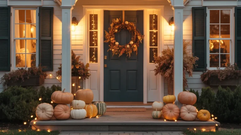 Fall Entryway Decorating Ideas