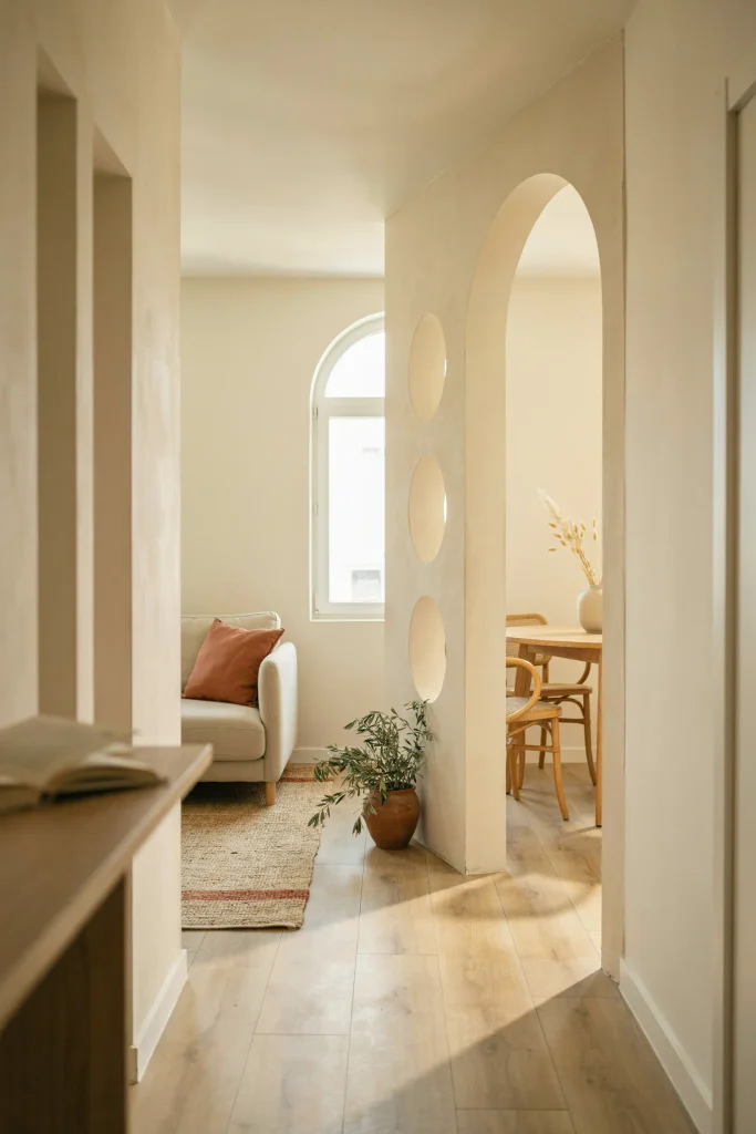 24 Room Divider Ideas That Transform Every Small Space 12 Arched Entry Screen