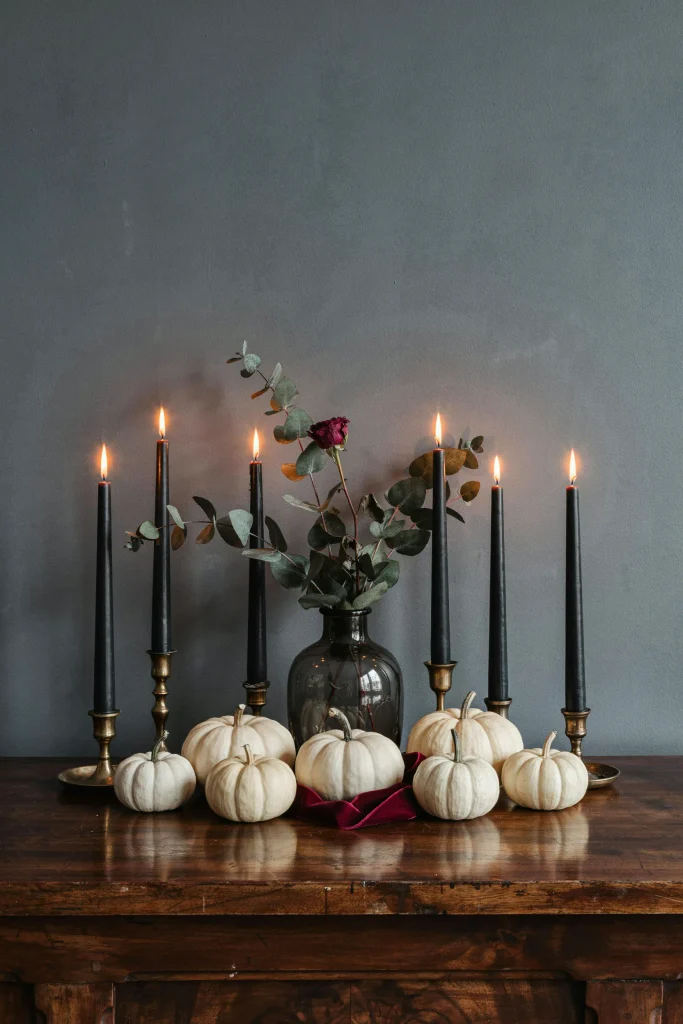 Black Taper Arrangement