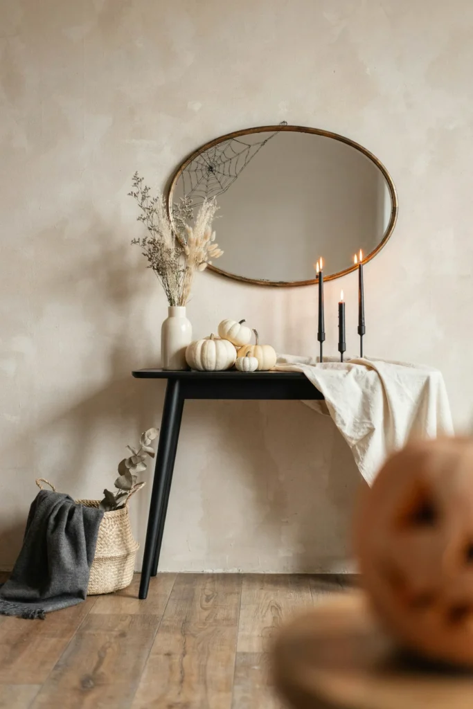 Black and Cream Entryway