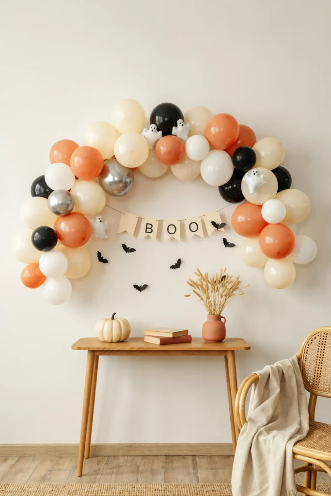 Boo Balloon Backdrop