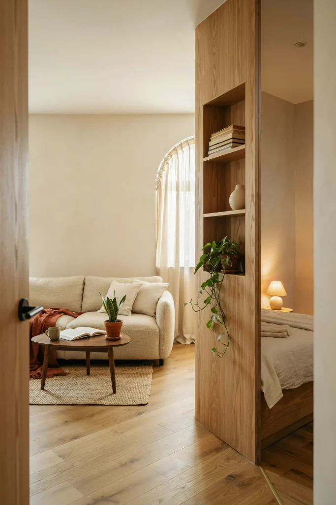 24 Room Divider Ideas That Transform Every Small Space 23 Built-In Nook Divider