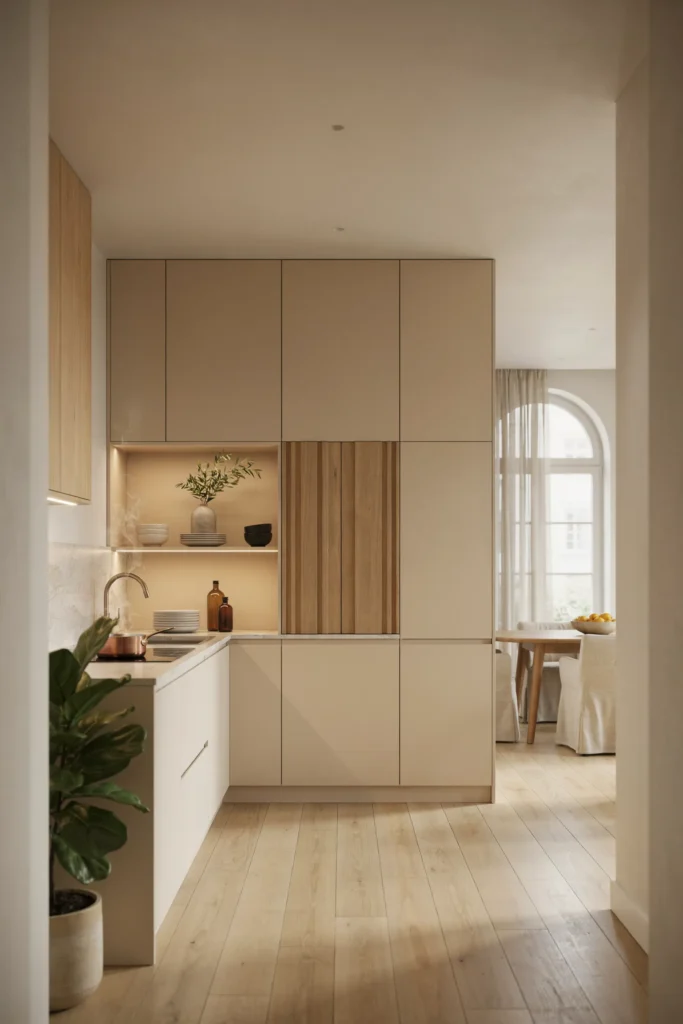 Built-In Storage Wall