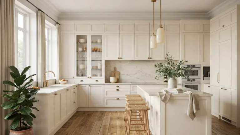 Ceiling-High Kitchen Cabinet Ideas