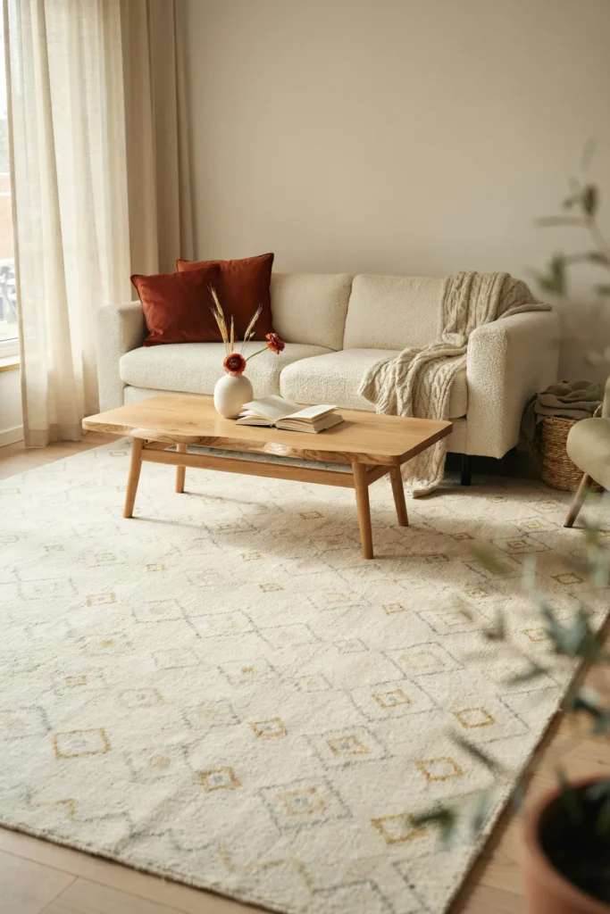 21 Elegant Fall Home Decor Ideas You'll Simply Adore 10 Cozy Textured Rugs
