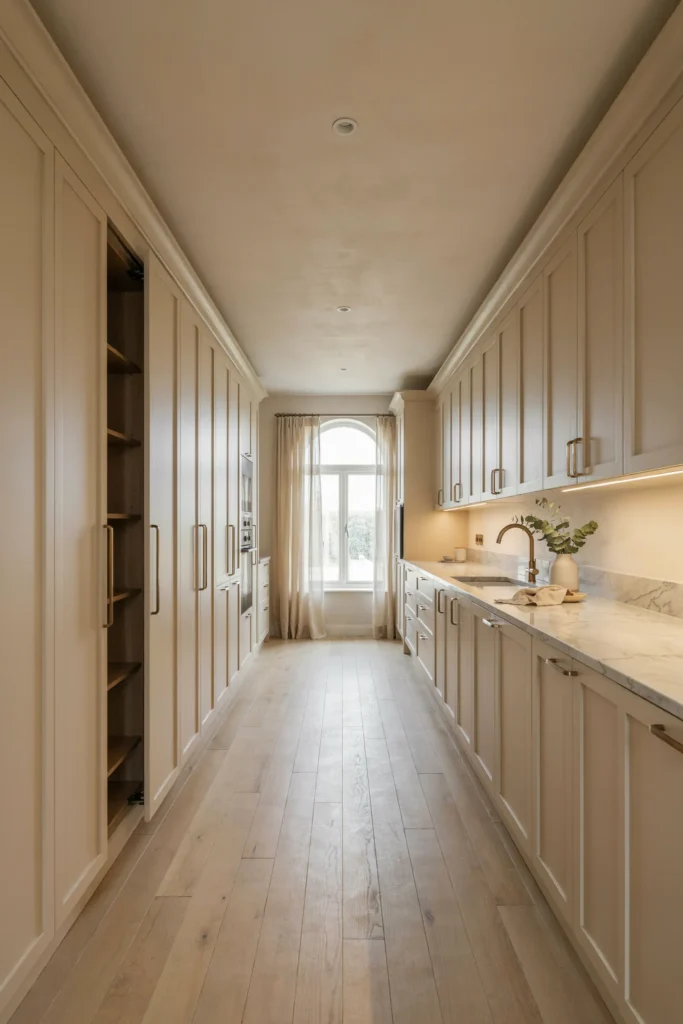 Custom Ceiling-Fitted Cabinets