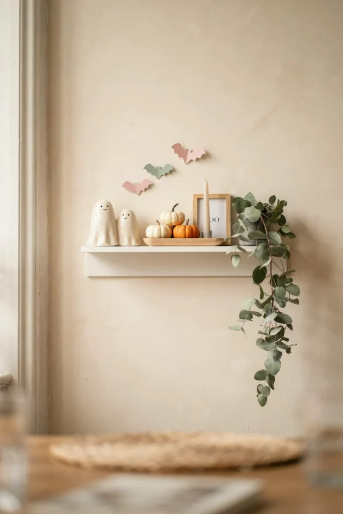 Cute Halloween Shelf