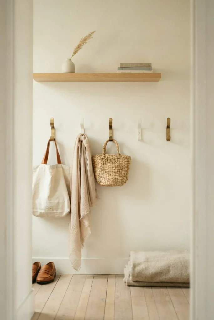 20 Small Apartment Entryway Ideas That Feel Much Bigger 18 Decorative Wall Hooks