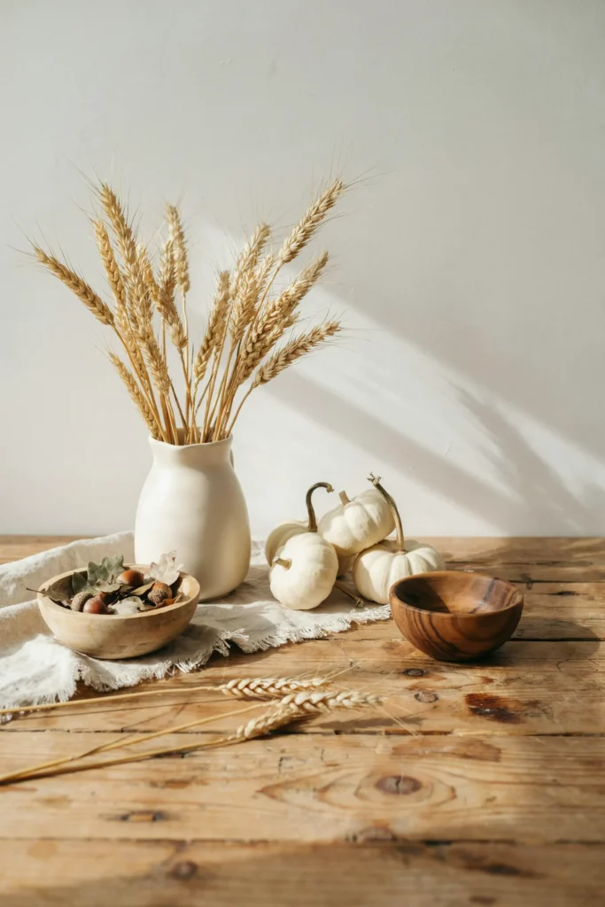 Dried Wheat Arrangements