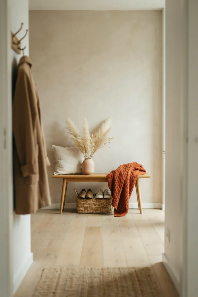 Entryway Shoe Basket