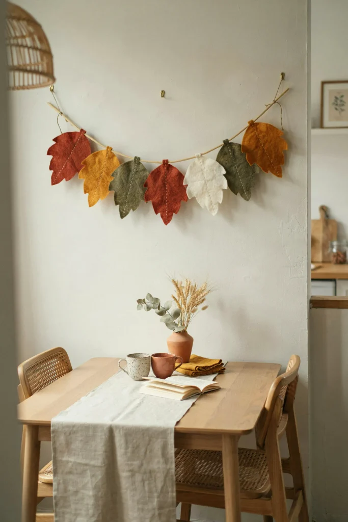 Fabric Leaf Banners