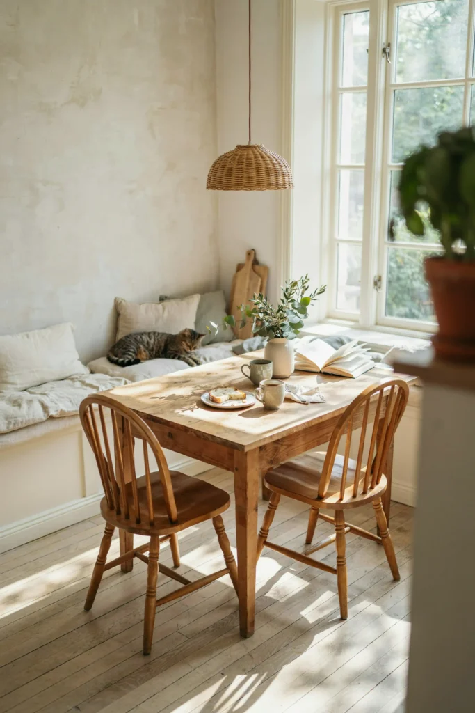 22 Farmhouse Kitchen Design Ideas for Warm, Cozy Charm 22 Farmhouse Breakfast Nook