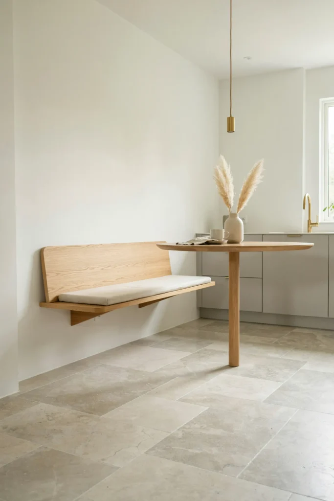 22 Small Kitchen Banquette Seating Ideas Worth Stealing 8 Floating Corner Bench