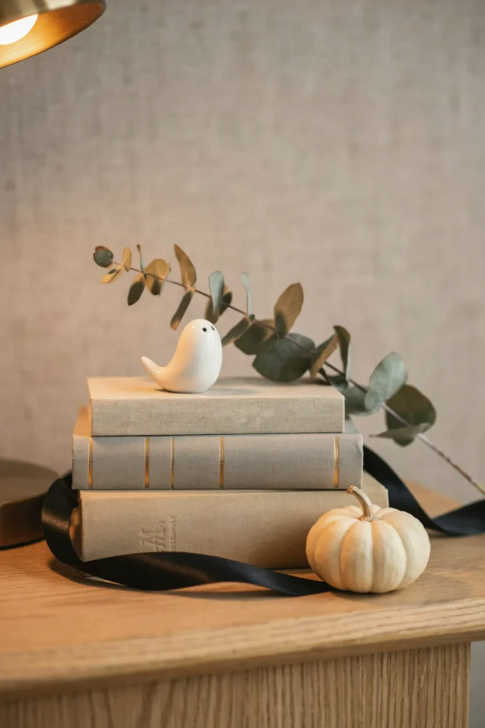 Ghostly Book Stack