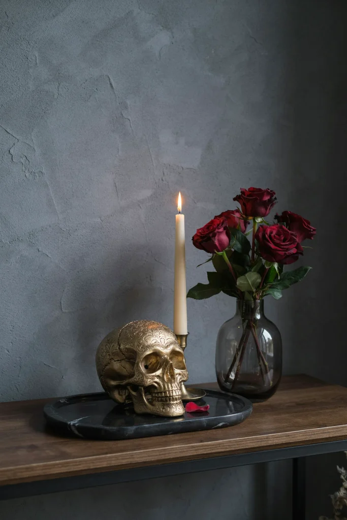 Gilded Skull Accent