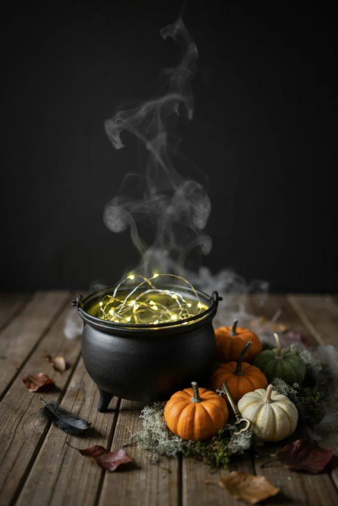 Glowing Witch Cauldron