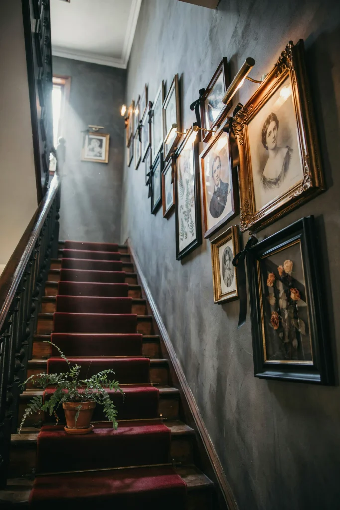 21 Gothic Halloween Decor Ideas for a Haunting 2026 20 Gothic Gallery Stairway
