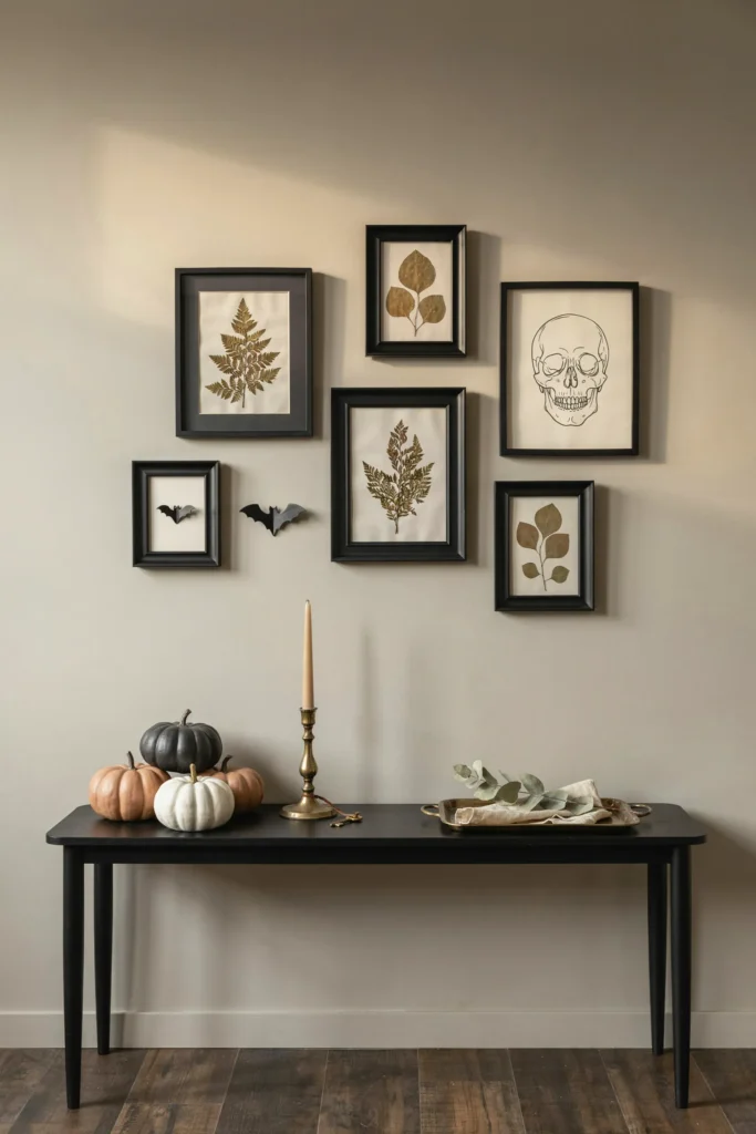 Gothic Gallery Wall