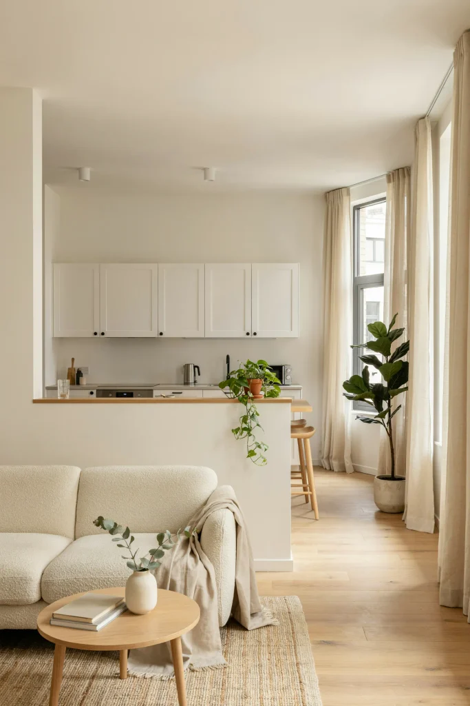 24 Room Divider Ideas That Transform Every Small Space 15 Half-Wall Divider