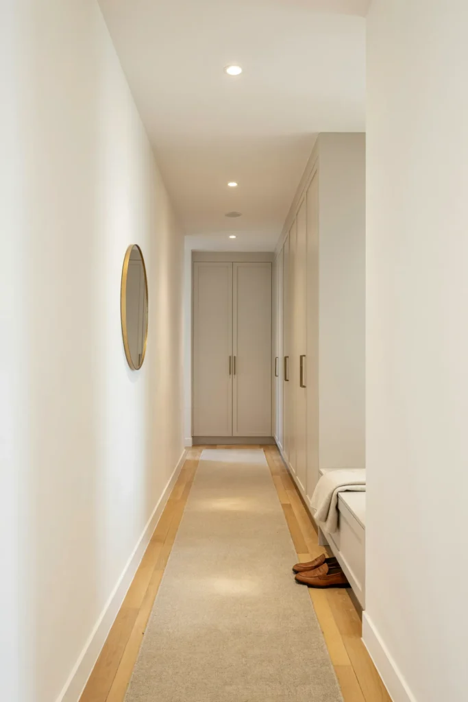 23 Narrow Entryway Ideas for Small Spaces You'll Love 17 Hidden Coat Cabinet