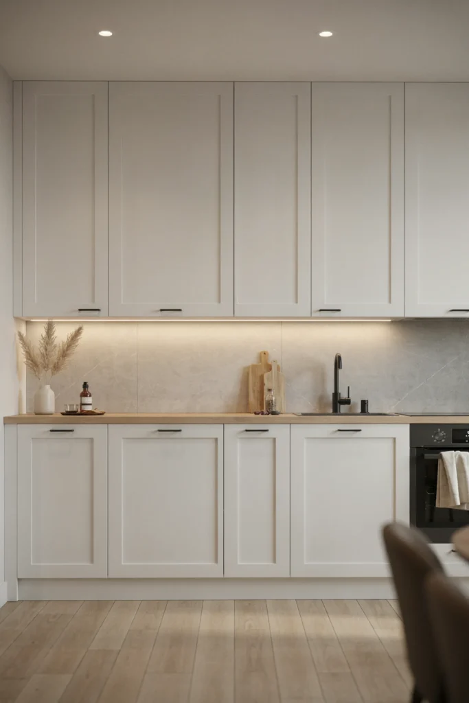 Layered Under-Cabinet Lighting