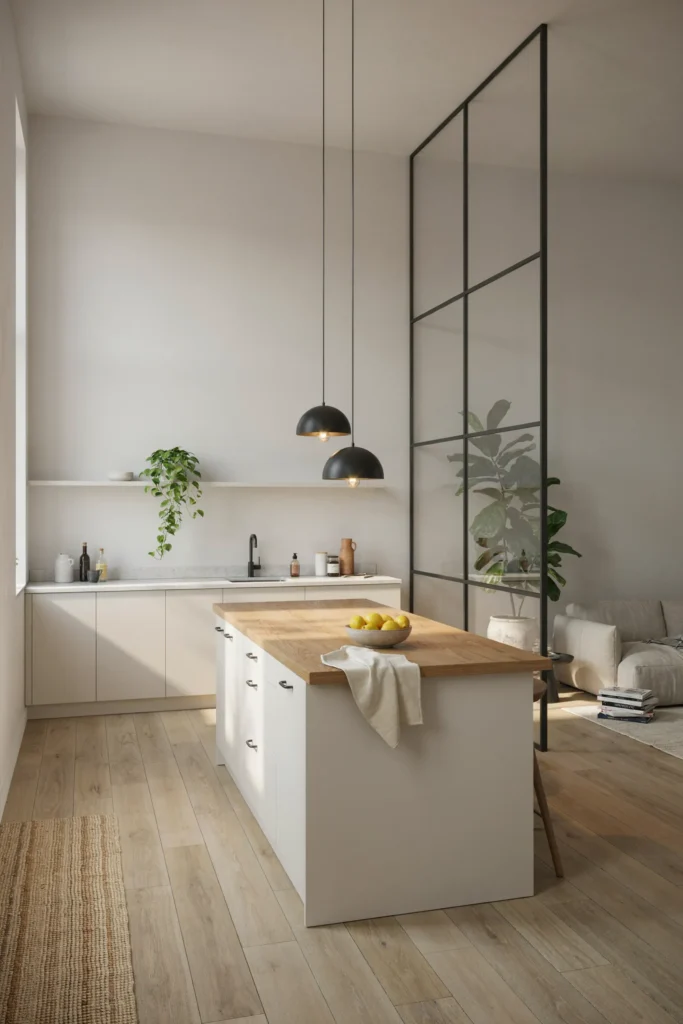 Metal Frame Partition