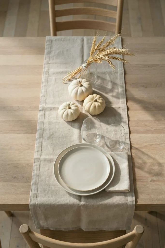 21 Minimalist Fall Decorations for a Calm 2026 Look 19 Minimal Pumpkin Centerpiece