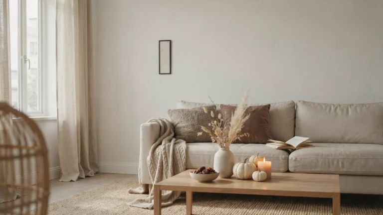 Minimalist Fall Decorations