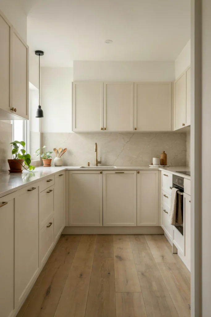 Minimalist Stone Backsplash