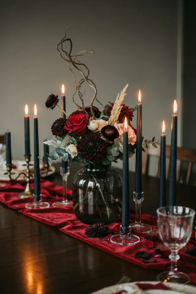 Moody Floral Centerpiece