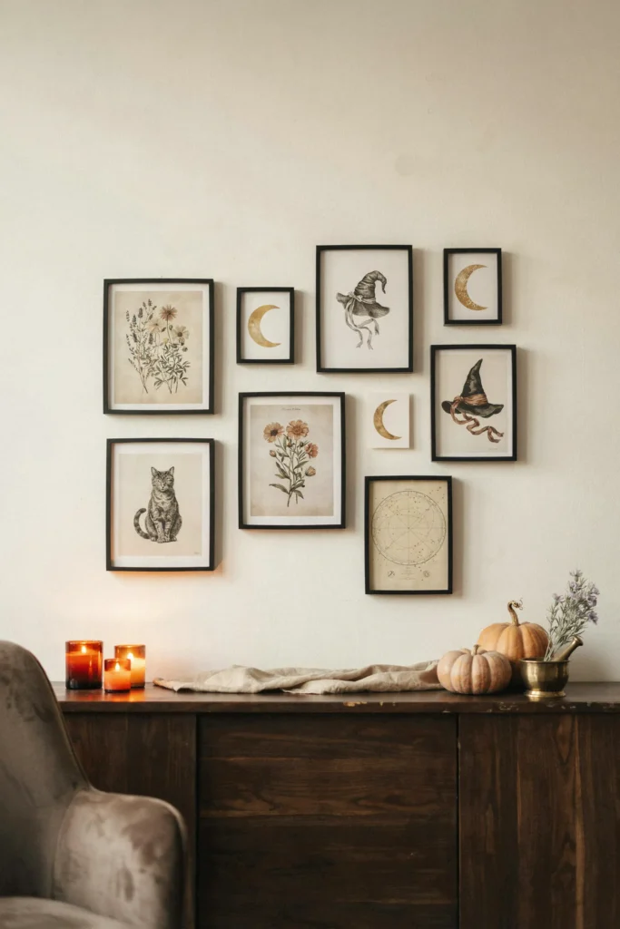 Moonlit Witch Gallery Wall