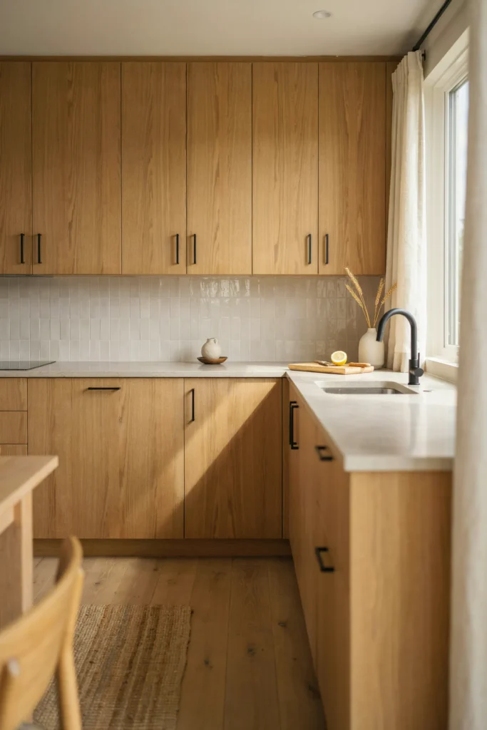 Natural Oak Cabinetry