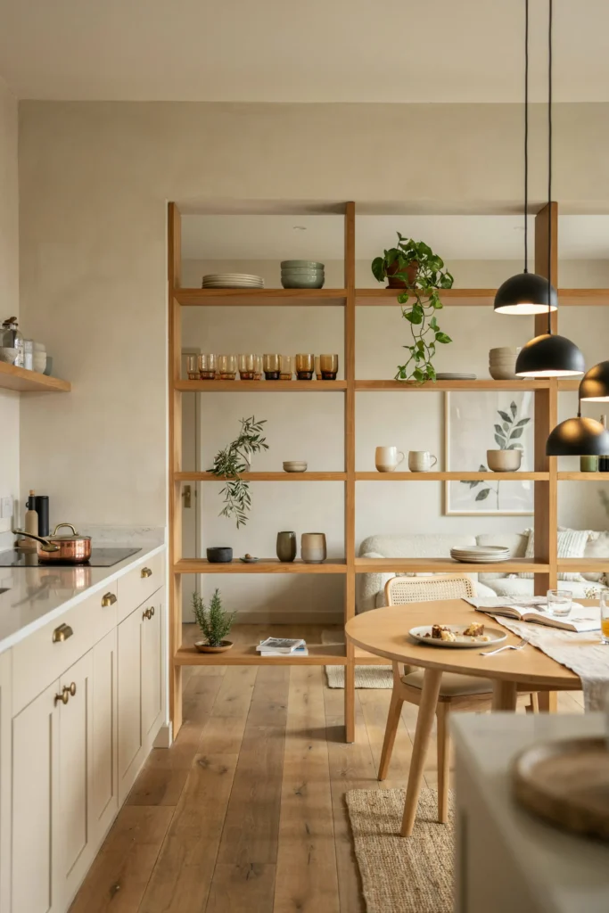 Open Shelf Divider