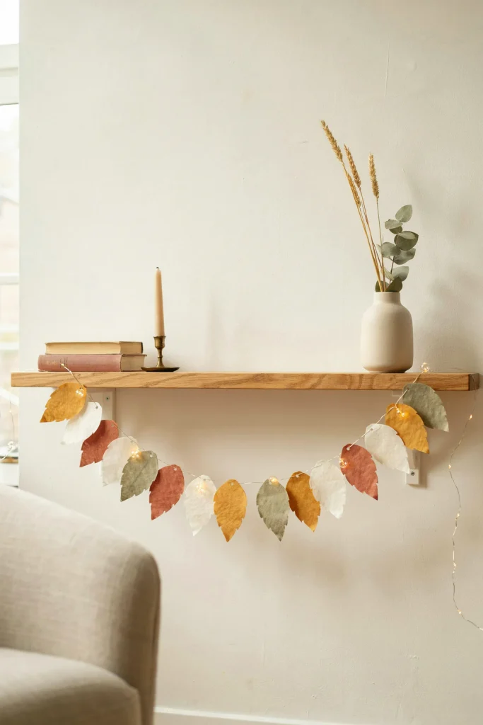 Paper Leaf Garland