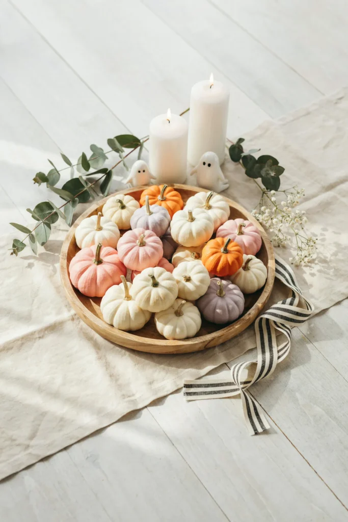 Pastel Pumpkin Tray